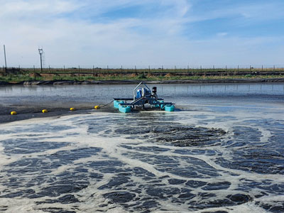 Аэробное перемешивание навозохранилищ