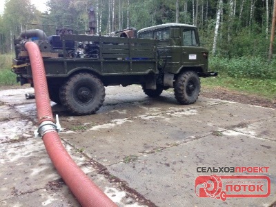 Перекачивание воды и жидкостей на большие расстояния