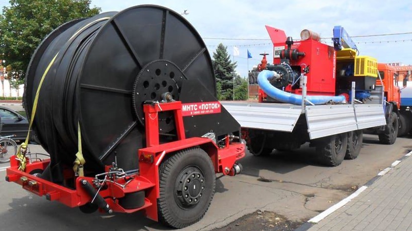 Ликвидация затопления у «Шереметьева»