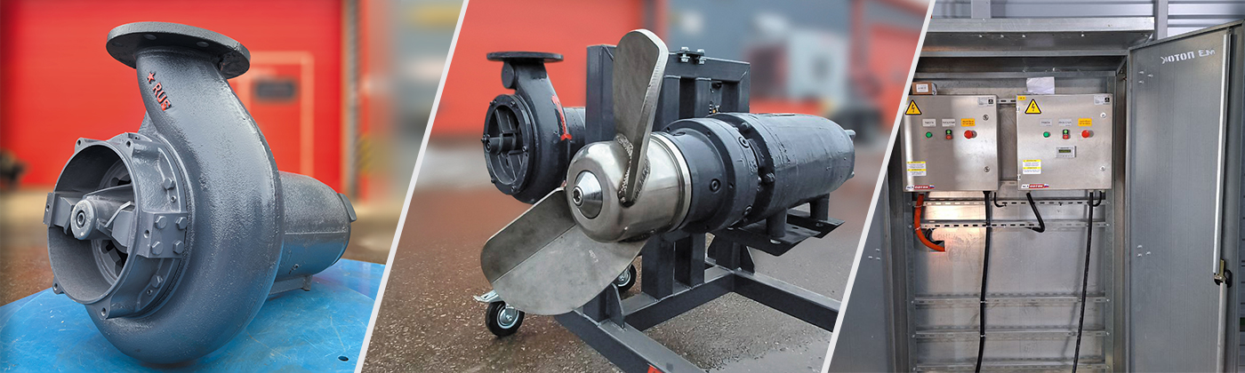 Погружные насосы и миксеры