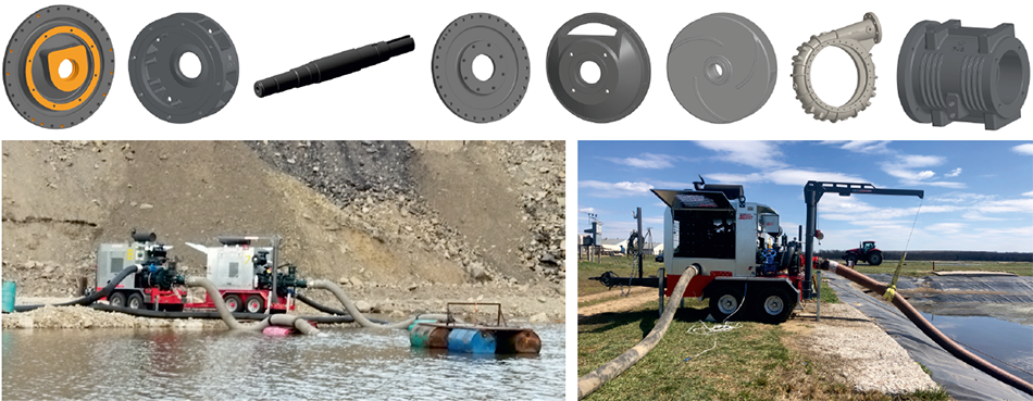 Запчасти для насосов ZVEZDA-RUS и Cornell